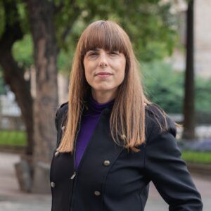 María Sánchez, portavoz del PSOE en el Ayuntamiento de Salamanca