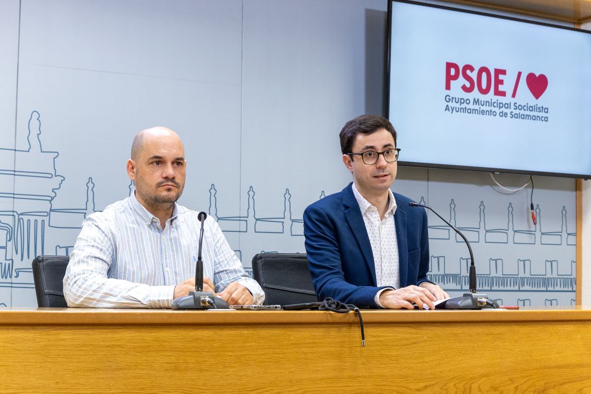 José Luis Mateos y Chema Collados, en rueda de prensa