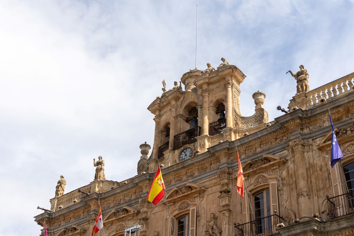 Fachada del Ayuntamiento de Salamanca | Foto PSOE