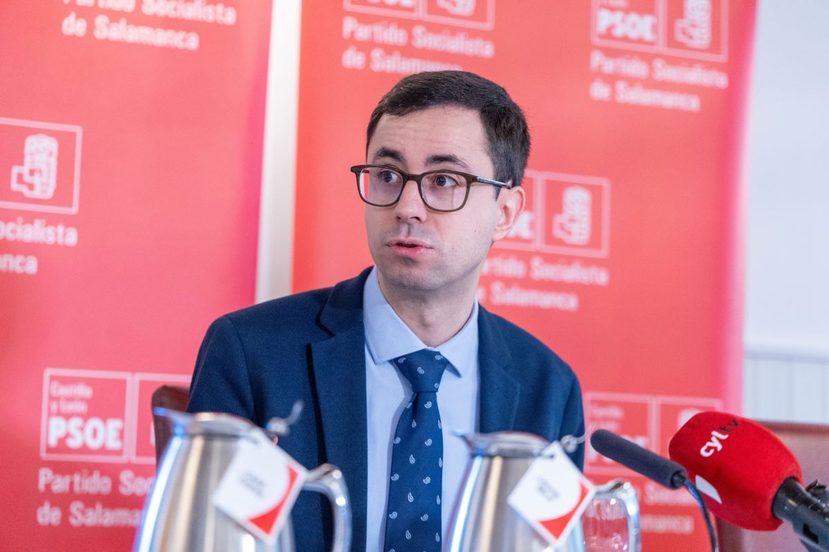 José Luis Mateos, durante el desayuno informativo - Imagen GMS