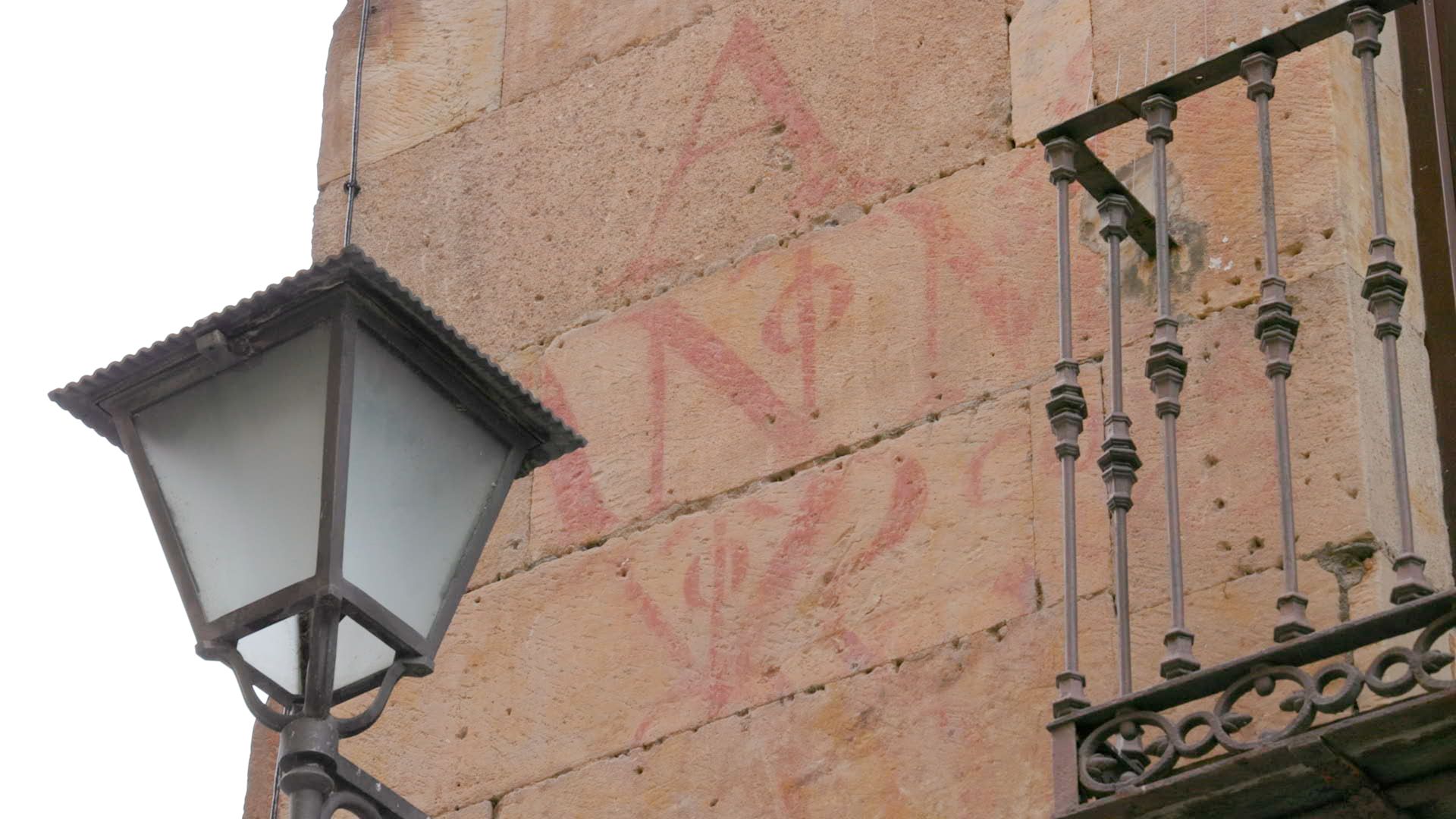 Vítor situado en la calle Libreros de Salamanca