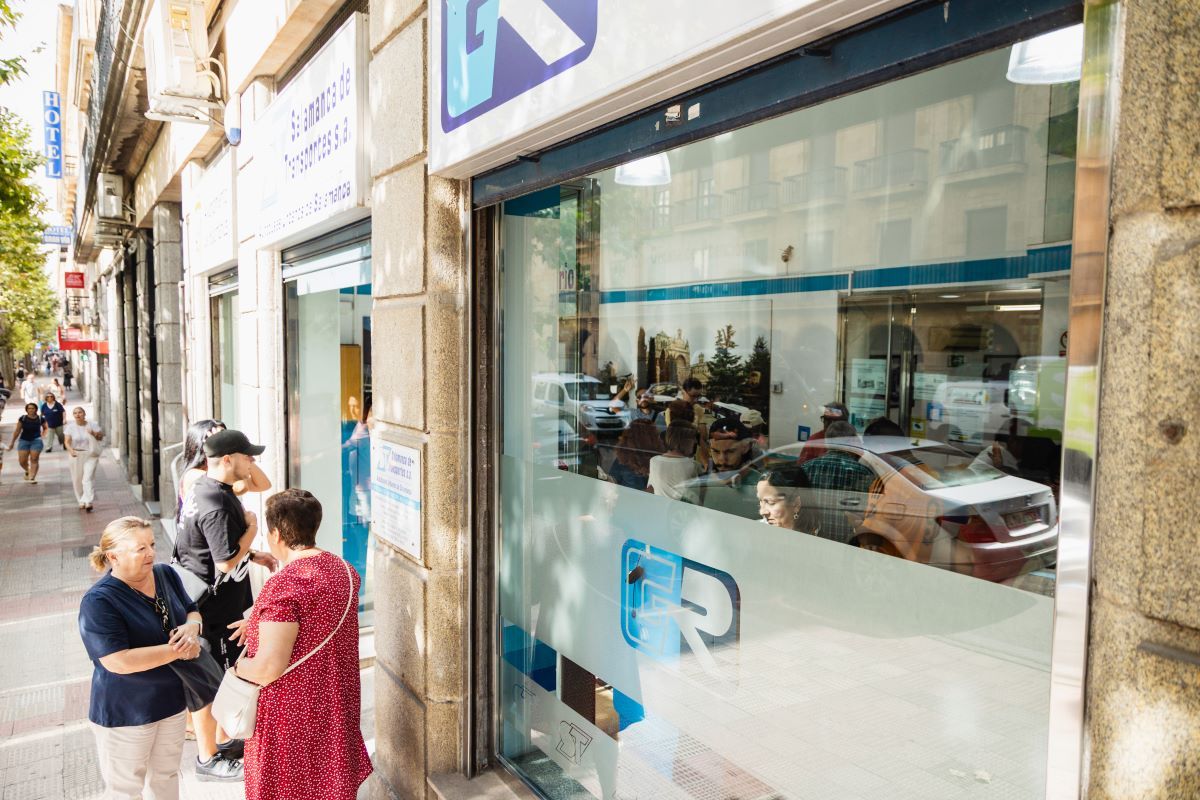 Oficina del servicio de autobús urbano de Salamanca
