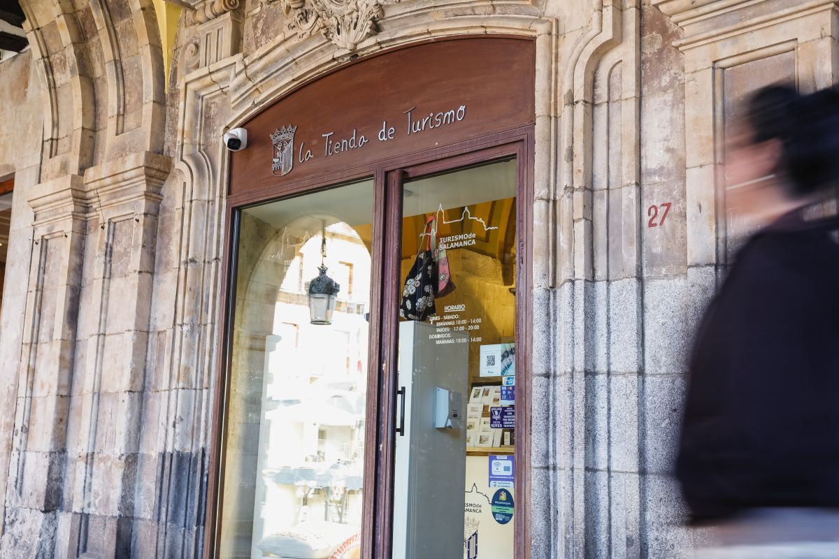Tienda de Turismo de Salamanca | Imagen: PSOE